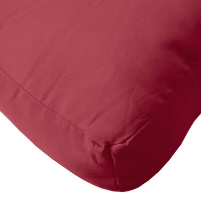 vidaXL Pallet Cushions 3 pcs Wine Red Oxford Fabric