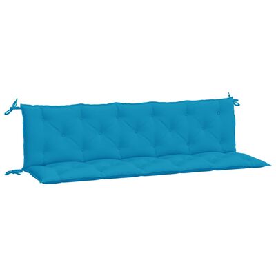 vidaXL Garden Bench Cushions 2 pcs Light Blue 70.9"x19.7"x2.8" Oxford Fabric