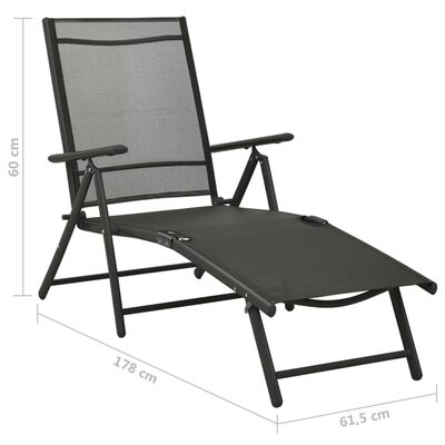 vidaXL 9 Piece Patio Lounge Set Black and Anthracite