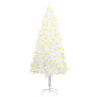 vidaXL Artificial Pre-lit Christmas Tree White 47.2"