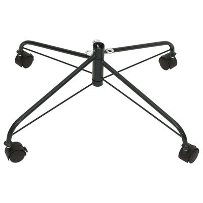 vidaXL Christmas Tree Stand with Wheels 3x3x1 ft