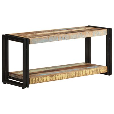 vidaXL TV Stand 35.4"x11.8"x15.7" Solid Wood Reclaimed