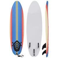 vidaXL Surfboard 66.9" Mosaic