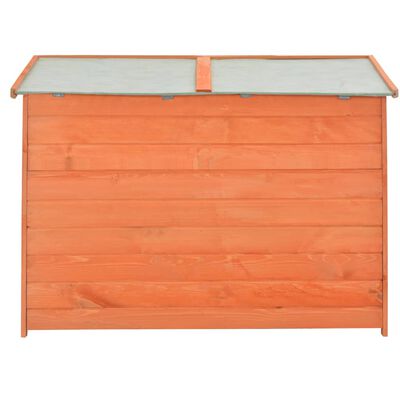 vidaXL Garden Storage Shed 50.4"x16.5"x35.8" Wood