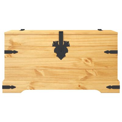 vidaXL Storage Chest Mexican Pine Corona Range 35.8"x19.5"x18.5"