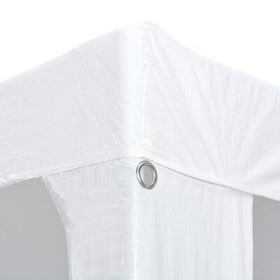 vidaXL Party Tent 9.8'x19.7' PE White