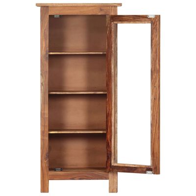 vidaXL Highboard 19.6"x11.8"x43.3" Solid Wood