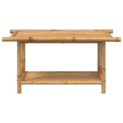 vidaXL Coffee Table 35.4"x19.7"x17.7" Bamboo