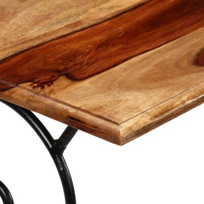 vidaXL Console Table Solid Sheesham Wood 39.4"x15.7"x29.5"