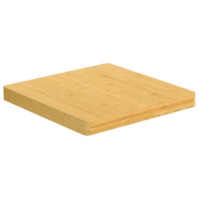 vidaXL Table Top 19.7"x19.7"x1.6" Bamboo