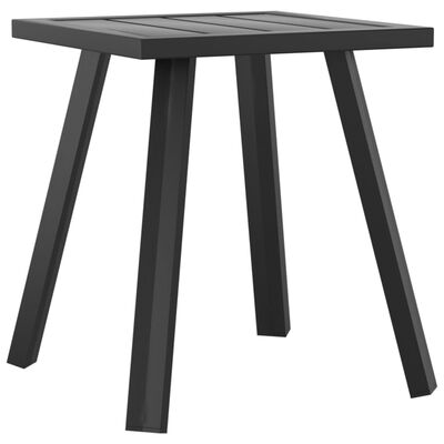 vidaXL Patio Table Anthracite 13.4"x13.4"x15" Steel