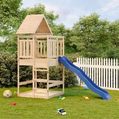 vidaXL Outdoor Playset Solid Wood Pine