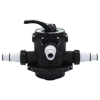 vidaXL Multiport Valve for Sand Filter ABS 1.5" 6-way