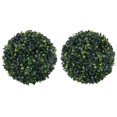 vidaXL Artificial Boxwood Balls 2 pcs 17.7"