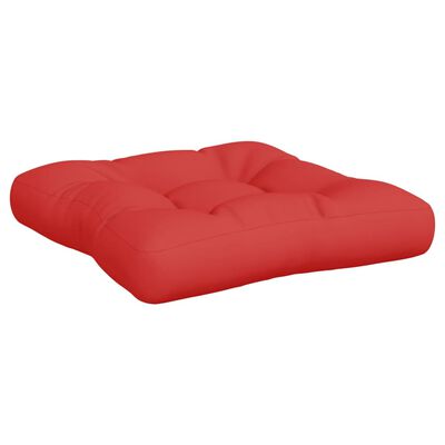 vidaXL Pallet Cushions 3 pcs Red Fabric