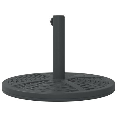 vidaXL Parasol Base for Ø1.5"/1.9" Poles 26.5 lb Round