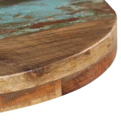 vidaXL Bistro Table Round Ø19.7"x29.5" Solid Reclaimed Wood