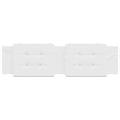 vidaXL Headboard Cushion White 72" Faux Leather