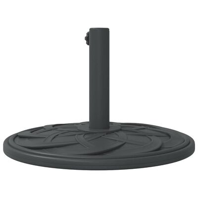 vidaXL Parasol Base for Ø1.5"/1.9" Poles 26.5 lb Round