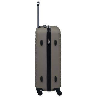 vidaXL Hardcase Trolley Set 2 pcs Anthracite ABS