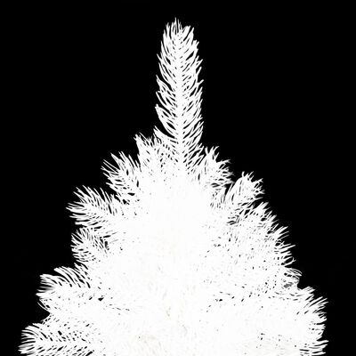 vidaXL Artificial Christmas Tree Lifelike Needles White 6 ft