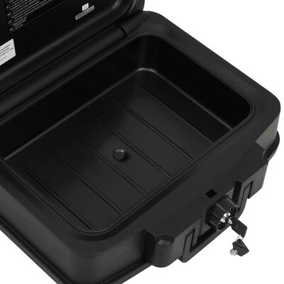 vidaXL Safe Box Black 17.3"x14.6"x6.5"