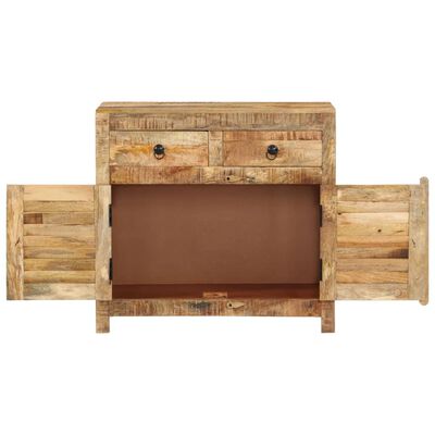 vidaXL Sideboard 27.6"x11.8"x26.8" Solid Wood Mango