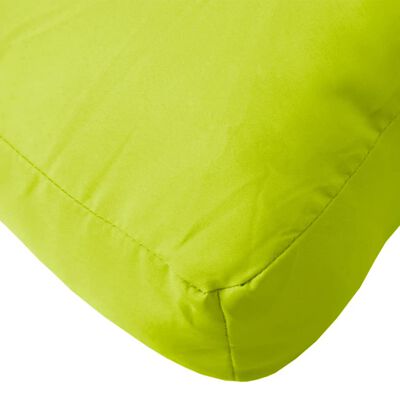 vidaXL Pallet Cushions 2 pcs Bright Green Oxford Fabric