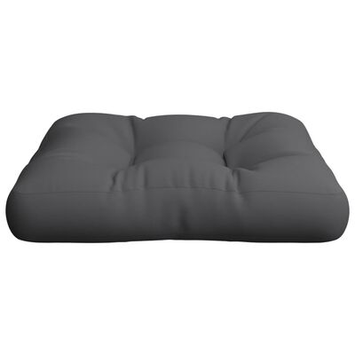 vidaXL Pallet Cushion Anthracite 22.8"x22.8"x3.9" Fabric