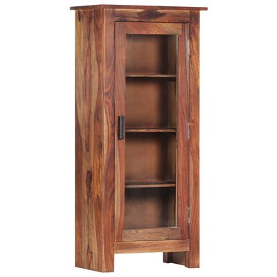 vidaXL Highboard 19.6"x11.8"x43.3" Solid Wood