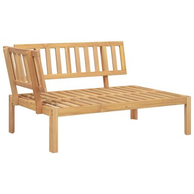 vidaXL Patio Pallet Corner Sofas 2 pcs Solid Wood Acacia