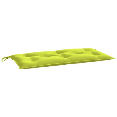 vidaXL Garden Bench Cushion Bright Green 39.4"x19.7"x2.8" Oxford Fabric