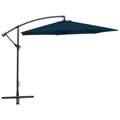 vidaXL Cantilever Garden Parasol 118.1" Blue