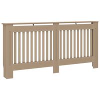 vidaXL Radiator Cover 67.7"x7.5"x31.9" MDF