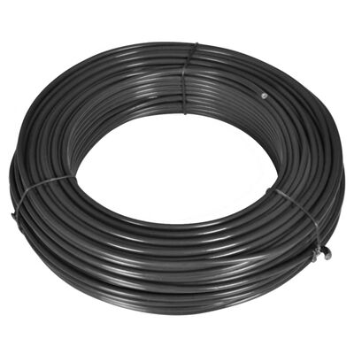 vidaXL Fence Line Wire 262.5' 0.08"/0.12" Steel Gray