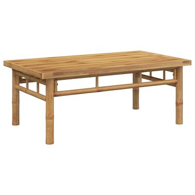 vidaXL Coffee Table 35.4"x19.7"x13.8" Bamboo