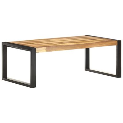 vidaXL Coffee Table 43.3"x23.6"x15.7" Solid Wood