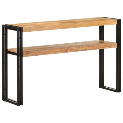 vidaXL Console Table 47.2"x11.8"x29.5" Solid Acacia Wood