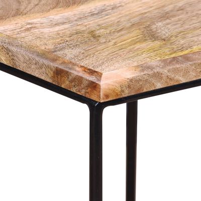 vidaXL Coffee Table Solid Mango Wood 22" x18.9"x15.7"