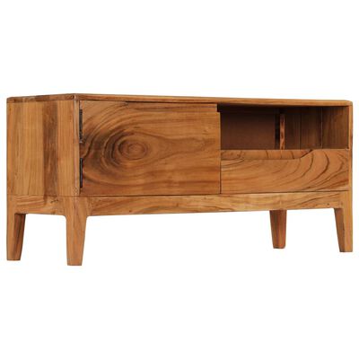 vidaXL TV Stand Solid Wood Acacia 34.6"x11.8"x15.7"