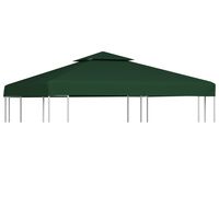 vidaXL Gazebo Cover Canopy Replacement 1 oz/ft² Green 9.8'x9.8'