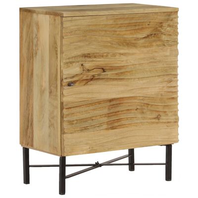 vidaXL Sideboard Solid Mango Wood 23.6"x13.8"x29.5"