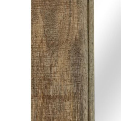 vidaXL Mirror Solid Mango Wood 19.7"x43.3"