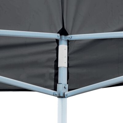 vidaXL Folding Pop-up Partytent with Sidewalls 9.8'x19.7' Anthracite