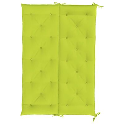 vidaXL Garden Bench Cushion Bright Green 59.1"x(19.7"+19.7")x2.8" Oxford Fabric