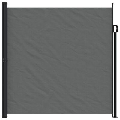 vidaXL Retractable Side Awning Anthracite 78.7"x196.9"