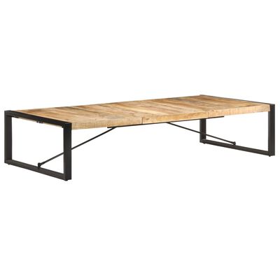 vidaXL Coffee Table 70.9"x35.4"x15.7" Rough Mango Wood