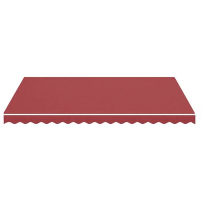 vidaXL Replacement Fabric for Awning Burgundy Red 13.1'x9.8'