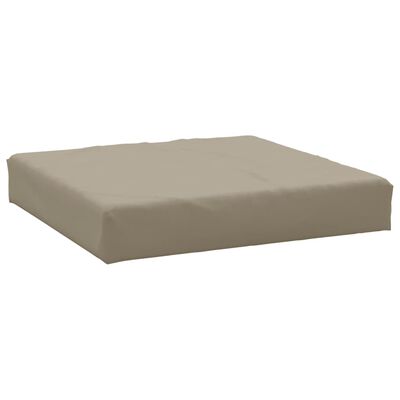 vidaXL Pallet Cushions 2 pcs Taupe Oxford Fabric