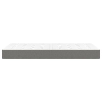 vidaXL Pocket Spring Bed Mattress Dark Gray 39.4"x79.9"x7.9" Twin XL Fabric